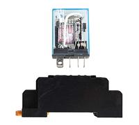 BIlinli Relé LY2NJ AC 220V 10A con 8 Pines + Base de zócalo