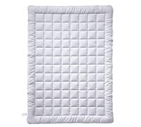 Billerbeck 510666 0001 Simone - Edredón de Verano Ultraligero de Seda (135 x 200 cm), Color Blanco