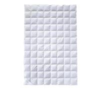 Billerbeck 5544470001 Bali Superlight Cuadrados, algodón, Blanco, 200 x 135 cm