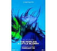 Billie Eilish The World s a Little Blurry 3 A3 Poster on Canvas - Póster de arte de película en varios tamaños para ideas de sala de estar o dormitorio. Imágenes de películas de culto sin bordes Clas