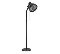 Bimar HR311 - Estufa eléctrica de exterior, calefactor halógeno radiante de pie, lámpara calefactora eléctrica para exterior, potencia 2000 W, 3 potencias de calefacción, de aluminio, orientable