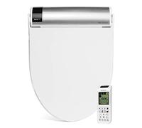 BioBidet Dicha Inodoro Inteligente de Bidet Blanco Alargado BB2000, Clase Premier, Agua Caliente ilimitada, Hydroflush Limpieza del uno Mismo, híbrido de calefacción