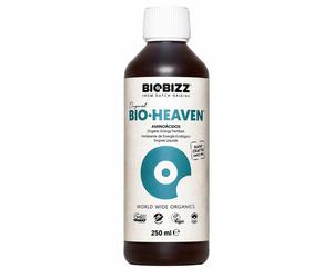 BioBizz - Potenciador orgánico Bio Heaven 250 ml con aminoácidos biológicamente activos para crecimiento y floración en tierra, coco e hidroponía