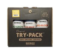 BioBizz Try Pack Indoor Kit de Fertilizantes para Cultivo Interior