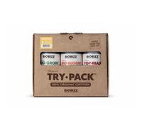 Biobizz Try Pack Indoor - Organic Liquid Fertilizer Kit for Indoor Plants, 3 x 250ml (Bio-Grow, Top-Max, Bio-Bloom) for Germination to Harvest