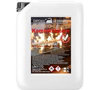 Bioetanol 80% de calidad superior, 5 L, efecto de malla para chimenea, fuego decorativo, chimenea de mesa y jardín, interior y exterior