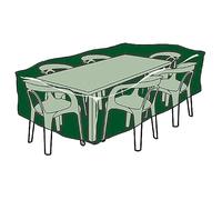Biotop B2222 - Funda rectangular cubre mesas y sillas de polietileno