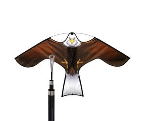 Biotop - Cometa Espantapájaros Exterior en Forma de Águila - Ahuyenta Palomas, Pájaros y Roedores - con Cuerda de 3 m