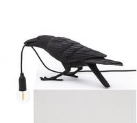 Bird Playing Lámpara de Mesa Negro