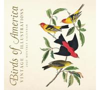 Birds of America - Calendario de pared 2027 | 30,5 x 61 cm abierto | Marble City Press | Sin plástico | Impreso en papel artístico grueso