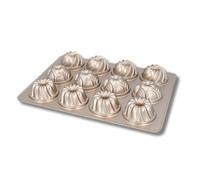Birkmann Contoura 887077 - Molde de aluminio fundido con antiadherente y receta