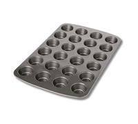 Birkmann Easy Baking 881112 - Molde para 24 mini magdalenas, Metal, Color Gris