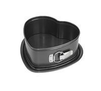 Birkmann, Easy Baking 881501 - Molde desmontable con forma de corazón (22 cm de diámetro, acero al carbono, antiadherente, borde extraalto, sin PFOA)