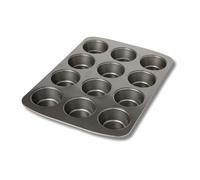 Birkmann "Easy Molde para Magdalenas con 12 Treats, Metal, Color Gris