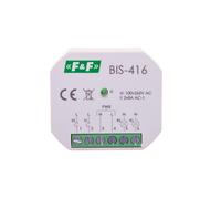 BIS-416 Relé impulsos 2 canales 8A 2Z 230V AC