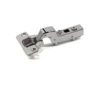 Bisagra clip cierre suave amortiguada para puerta muebles registro 3D + base H0 + cubierta de regalo (paquete 18)