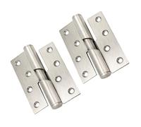 Bisagra de Cierre de Puerta Automática de Acero Inoxidable, 1 Par
