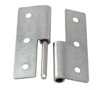 Bisagra de puerta desmontable de acero inoxidable, diseño de elevación de junta deslizante 304 resistente, para armario de armario, herrajes extraíbles ajustables (3 pulgadas a la izquierda)