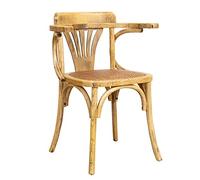 Biscottini Silla Thonet 77 x 42 x 45 cm | Sillas de madera maciza | Sillas de madera de cocina | Sillas vintage (madera en bruto)