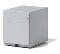 Bisley Roll Container Ordenador, con Mango 1 Universal cajón, 1 cajón, HR de Metal, 355 Plata, 56,5 x 42 x 49.5 cm