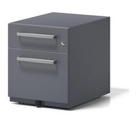 Bisley Roll Container Ordenador con Mango, 1 Universal cajón, 1 cajón, HR de Metal, 634 Antracita Gris, 56,5 x 42 x 49.5 cm