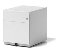 Bisley Roll Container Ordenador, con Mango 1 Universal cajón, 1 cajón, HR de Metal, 696 Tráfico Color Blanco, 56,5 x 42 x 49.5 cm