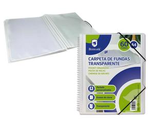 Bismark 328234 protector de hojas 210 x 297 mm (a4) plástico 60 pieza