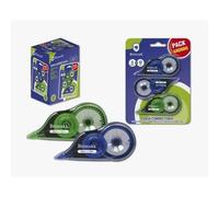 Bismark Cinta Correctora 5mmx12m Pack Ahorro Blister, corrector en seco de alta calidad, 1 Pack de 3 unidades