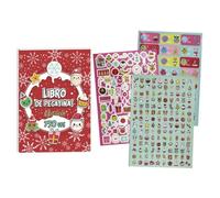 Bismark libro con 750 pegatinas navideã±as