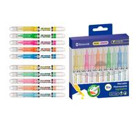 Bismark long-life pack de 10 marcadores fluorescentes - 5x neon y 5x p