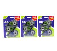 Bismark Original cinta correctora, tipe cinta para corregir error, cinta blanca 5mmX12m .Material escolar, papelería, accesorio de oficina