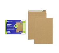 Bismark pack de 6 sobres de papel kraft 90gr - medidas 184x261mm - cie