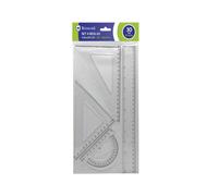 Bismark quality pack de reglas para dibujo - incluye regla escuadra ca