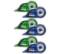 Bismark - Tipex Cinta Correctora Blanca, 5 mm x 12 metros, Set Cintas Correctoras Ideal para Material Escolar y Papeleria Oficina, Útil para Borrar y Escribir de Inmediato con Alta Cobertura 36 Tipex