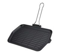 Bistecchiera De Ghisa Ilsa Rectangular 23x36 Cm Para Inducción Y Gas