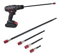 Bit Extender Set, 4 Piece Magnetic Bit Extender, Alloy Drill Bits
