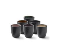 Bitz 6 Tazas espresso Bitz negro