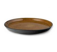 Bitz Plato Bitz gastro Ø27 cm negro-ámbar