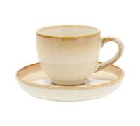 Bitz Taza espresso y platillo Bitz 7 lanco nata