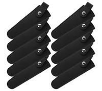 BIUDECO Funda Protectora para Tijeras de Peluquería Negra 10 Piezas Bolsa Organizadora para Herramientas de Corte de Cabello Estuche Portátil para Estilistas y Profesionales del Salón
