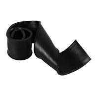 BIUDECO Junta de goma para puerta de garaje y ventana, burlete EPDM negro con barrera contra agua y suciedad, kit de sellado lateral e inferior para umbrales