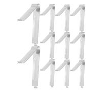 BIUDECO Patas Desmontables de Acero Inoxidable para Bandeja de Vapor, Soporte Trípode 5 Cm, Pack 12 Unidades, Elevador Estable para Cocina al Vapor y Vaporera Multifunción