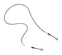 BIUDECO Tapones Oídos con Cordón Magnético Antipérdida Negro, Cable Conector para Tapones, Soporte para Auriculares, Protección Auditiva para Dormir y Reducir Ruido, Banda Cuello
