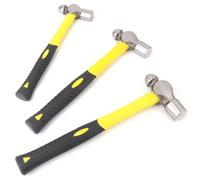 Biugaaufai Juego de 3 martillos para dolor de bola, martillos de bola de metal (16 onzas, 24 onzas, 32 onzas), martillos de dolor de bola con asas antideslizantes suaves, ideal para mantener,