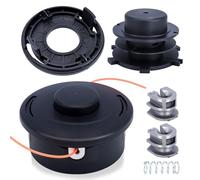Biuhpa Cabezal de cortacésped para Stihl Autocut 25-2, cabezal M10 x 1.0, para cortacésped FS55, FS55R, FS56, FS80, FS85, FS90, FS100, FS110, FS130, FS250, piezas de repuesto 40027102108 (1 cabezal de