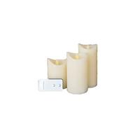 bizarshop.com - - New products - LED-kaarsen met afstandsbediening - set van 3