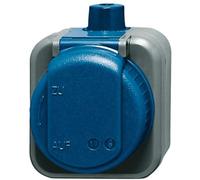 BJ APWD, enchufe Duro 2000, WDI, Schuko 2300EWDI, con tapa abatible, 2 polos