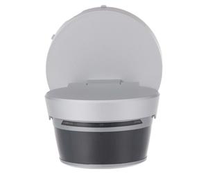 BJ Busch-Wächter 280° 6251/28-133-WL, inalámbrico, de aluminio plateado