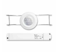 BJ Busch-Wächter, sistema de detección de presencia, modelo 6811 EB, línea BasicLINE, versión mini, color blanco alpino
