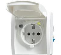 BJ FI-Schukomat VDE0664 3120 EUGB-44, color blanco alpino, compatible con sistemas de combinación